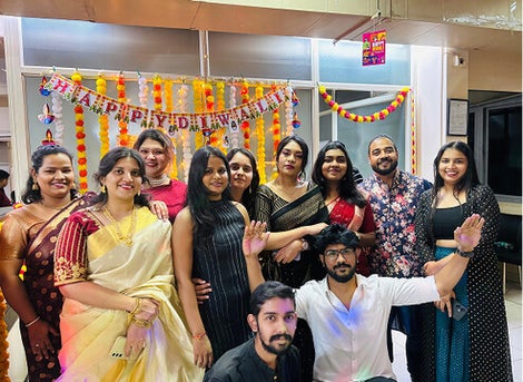 120+ "this is my ethnic fit" pics lit up desks and screens 🪔 ✨ 📸