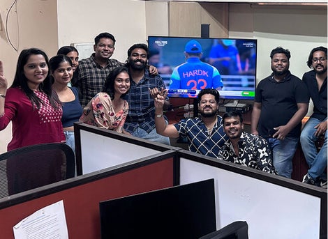 Late-night cricket matches proved we can ship features and chase boundaries 🌙 🏏 🔥