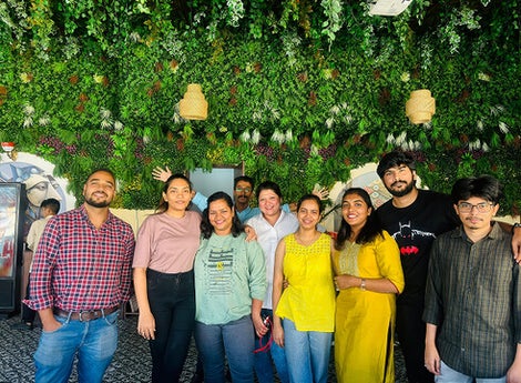 55+ team lunches turned "quick syncs" into loud laughs and extra fries 🍽️ 😂 🍟