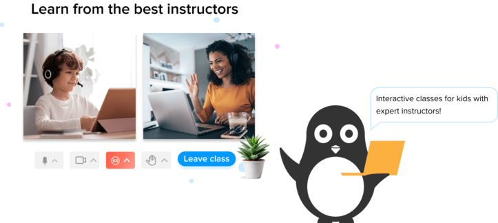 Expert instructors teaching students