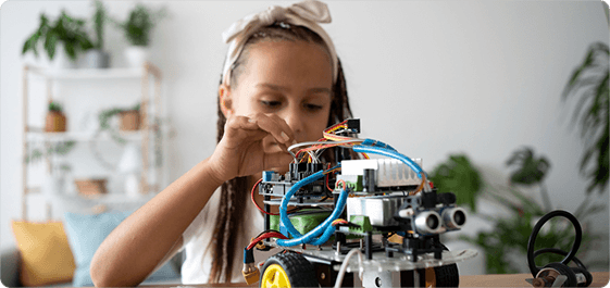 Coding opens the door to robotics and engineering