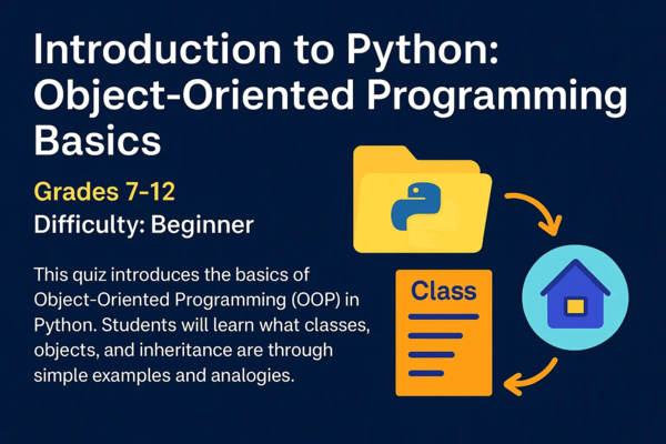 Introduction to Python: Object-Oriented Programming Basics