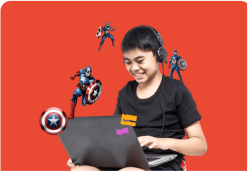 Captain America Game using Scratch Programming