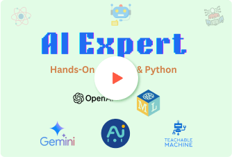 AI Expert course video thumbnail for kids & teens