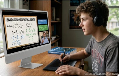 Image for Math lessons for 9th graders course