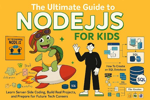 Kids learning node.js