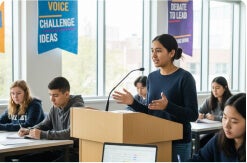 Public speaking for junior and senior grades 11-12