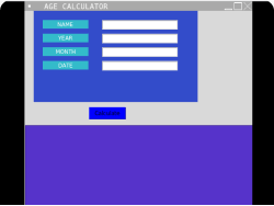 Age calculator