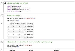 Recommendation Engine Model