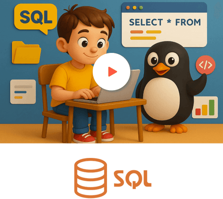 SQL course for kids with Coding Instructor