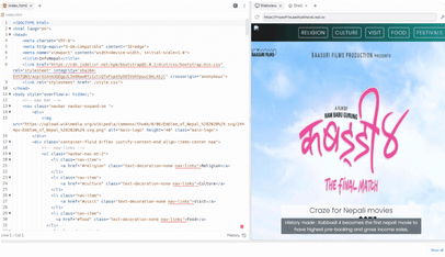 This website gives you a detailed information about Nepal.
