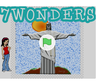 7 wonders of the world animation