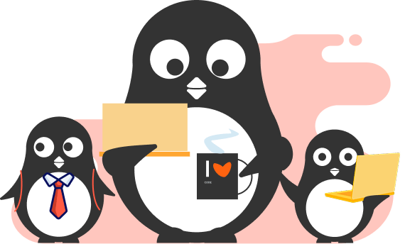 Codingal penguin family